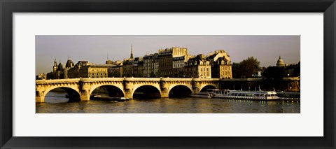 Framed Pont Neuf Bridge, Paris, France Print