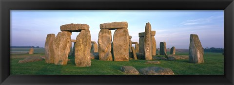 Framed England, Wiltshire, Stonehenge Print