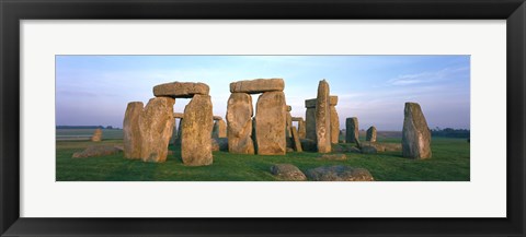 Framed England, Wiltshire, Stonehenge Print