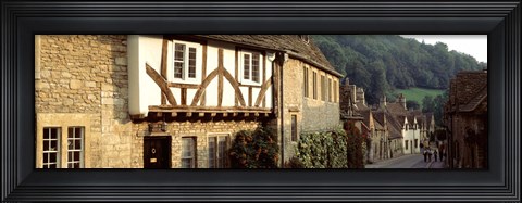 Framed Castle Combe, Wiltshire, England, United Kingdom Print