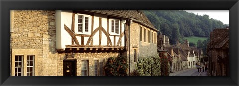 Framed Castle Combe, Wiltshire, England, United Kingdom Print