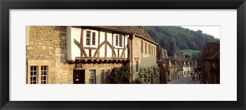 Framed Castle Combe, Wiltshire, England, United Kingdom Print