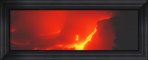 Framed Kilauea Volcano Hawaii HI USA Print