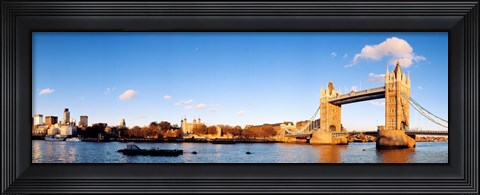 Framed Tower Bridge, London, England, United Kingdom Print