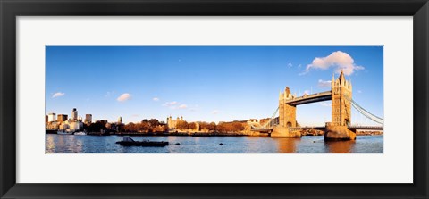 Framed Tower Bridge, London, England, United Kingdom Print