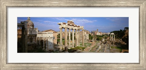 Framed Forum, Rome, Italy Print