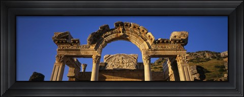 Framed Turkey, Ephesus, temple ruins Print
