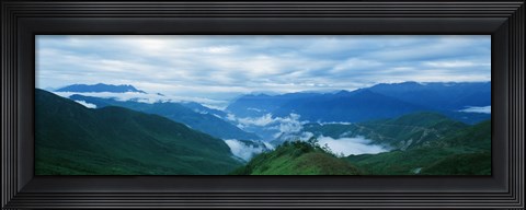 Framed China, Sichuan, Cloud Forest Print