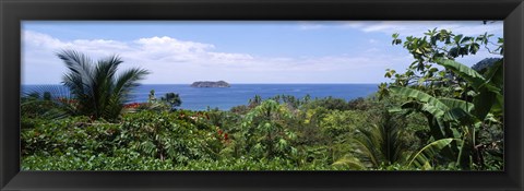 Framed Manuel Antonia National Park nr Quepos Costa Rica Print
