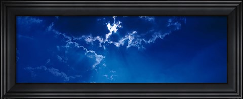 Framed Clouds over Dava Moor Nairn Scotland Print