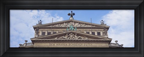 Framed Old Opera, Frankfurt, Germany Print