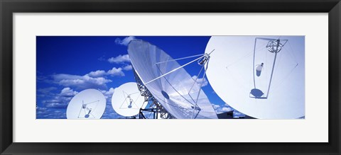 Framed Communication Satellite Brewster WA USA Print