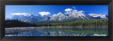 Framed Herbert Lake Banff National Park Canada Print