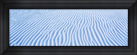 Framed USA, New Mexico, White Sands, dunes Print