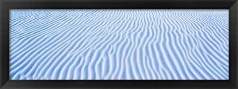 Framed USA, New Mexico, White Sands, dunes Print