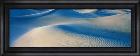 Framed Mesquite Flats Death Valley National Park CA USA Print