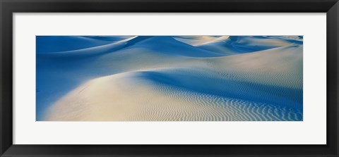 Framed Mesquite Flats Death Valley National Park CA USA Print