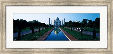 Framed Taj Mahal Agra India Print