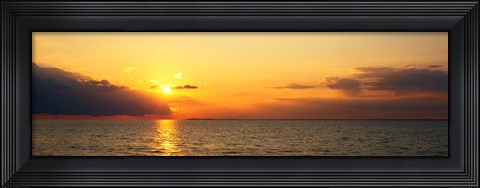 Framed Lake Erie NY USA Print