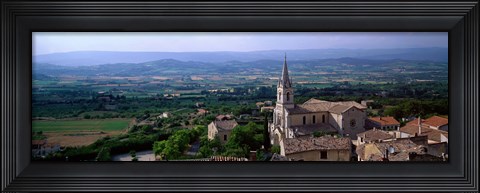 Framed Bonneiux, Provence, France Print