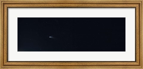 Framed USA, Northern California, View of the Hale-Bopp Comet Print