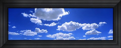 Framed Clouds abv Navajo Reservation Print
