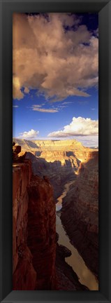 Framed Toroweap Point, Grand Canyon, Arizona (vertical) Print