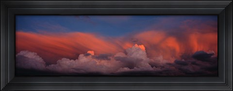 Framed Sunset UT USA Print