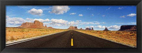 Framed Road, Monument Valley, Arizona, USA Print