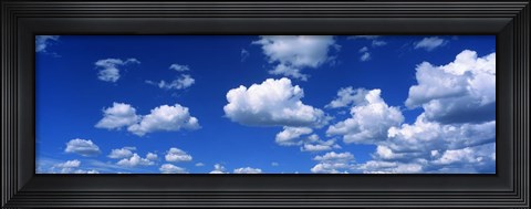 Framed Clouds UT Print