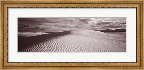 Framed Clouds over Dunes, White Sands, New Mexico Print