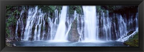 Framed McArthur-Burney Falls Memorial State Park, California Print