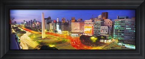 Framed Plaza De La Republica, Buenos Aires, Argentina Print