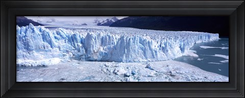 Framed Glacier, Moreno Glacier, Argentine Glaciers National Park, Santa Cruz, Patagonia, Argentina Print