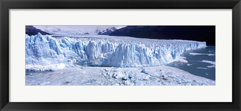 Framed Glacier, Moreno Glacier, Argentine Glaciers National Park, Santa Cruz, Patagonia, Argentina Print