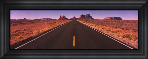 Framed Road Monument Valley  AZ USA Print