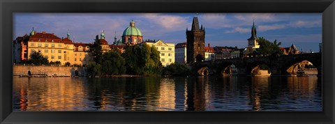 Framed Charles Bridge, Prague Czech Republic Print