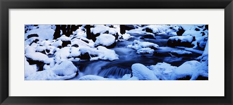 Framed Winter Yosemite National Park CA Print