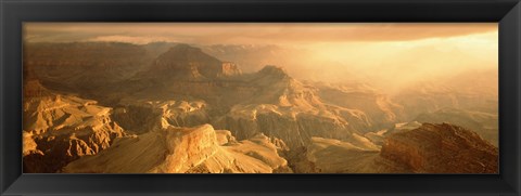 Framed Sunrise Hopi Point Grand Canyon National Park AZ USA Print