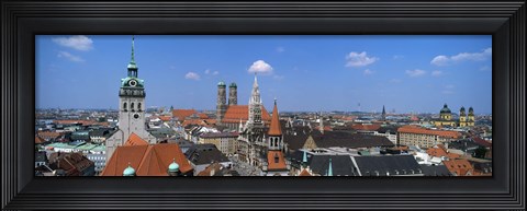 Framed Cityscape, Munich, Germany Print