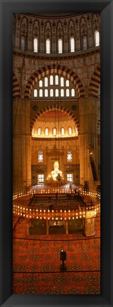 Framed Interior of Selimiye Mosque, Turkey Print