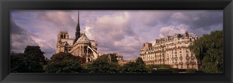 Framed France, Paris, Notre Dame Print