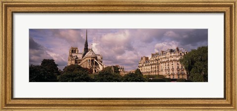Framed France, Paris, Notre Dame Print
