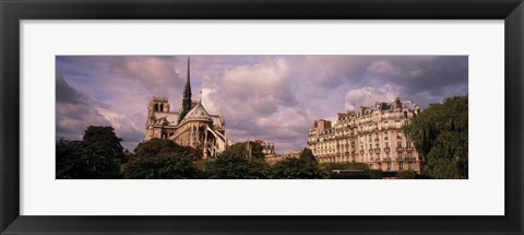 Framed France, Paris, Notre Dame Print