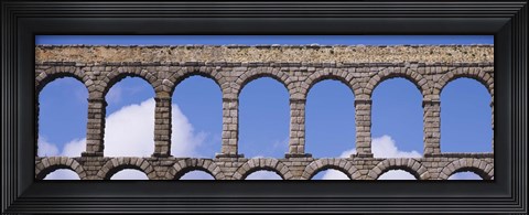 Framed Roman Aqueduct, Segovia, Spain Print