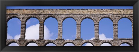 Framed Roman Aqueduct, Segovia, Spain Print