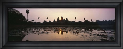 Framed Angkor Vat Cambodia Print