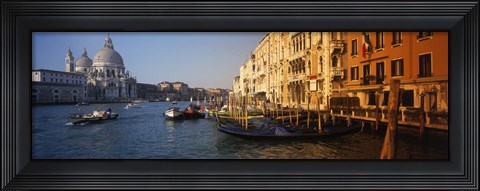 Framed Italy, Venice, Santa Maria della Salute, Grand Canal Print