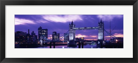 Framed Tower Bridge, Landmark, London, England, United Kingdom Print