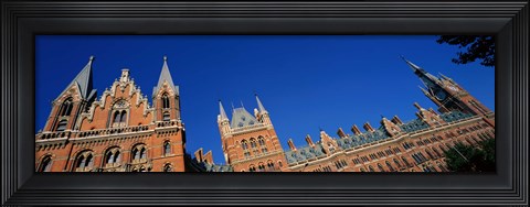 Framed St Pancras Railway Station London England Print